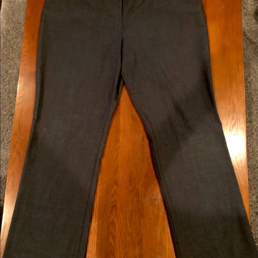 Worthington Perfect Trouser, size 16,charcoal grey